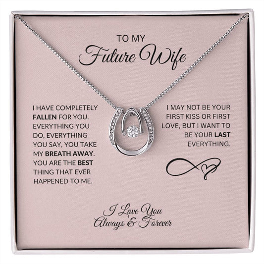 To My Future Wife Lucky Necklace