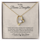 To My Bonus Daughter Forever Love Necklace
